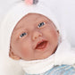 Baby Doll with 12 Sounds, Vinyl Body, Clothing & Accessories - 40cm