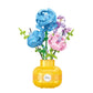 Cogo - Building Block Set - Flower Bouquet in Vase - 522 Pieces