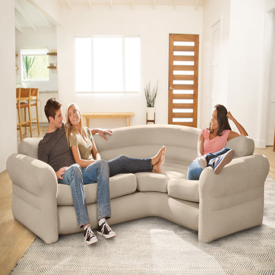 Intex Corner Sofa “L-Shaped” Inflatable Couch I30822