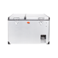 Snow master 56l Dual compartment stainless steel freezer SMDZ-CL56D