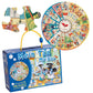 Beleduc - Wooden Learning Puzzle: My Daily Routines with Clock -**