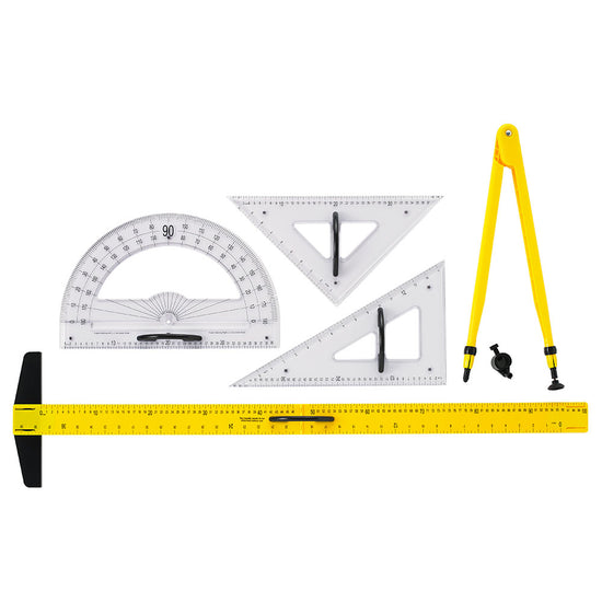 EDX Education - White/Chalk Board Set - Demo Transparent - 5pcs