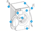 Midea 6kg Front Loader Washing Machine MF100W60-T