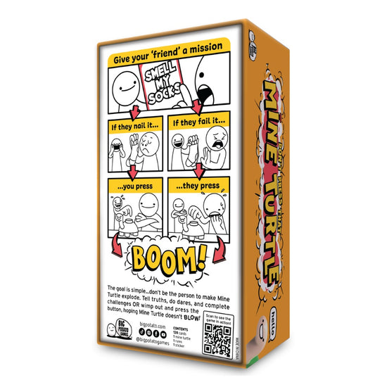 Big Potato Games - Mine Turtle: Truth or Dare Party Game - 2-6 Players