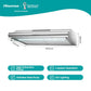Hisense 60cm Extractor - HHO60PASS