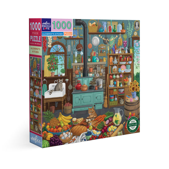 eeBoo - Alchemists Kitchen 1000 Piece Square Puzzle