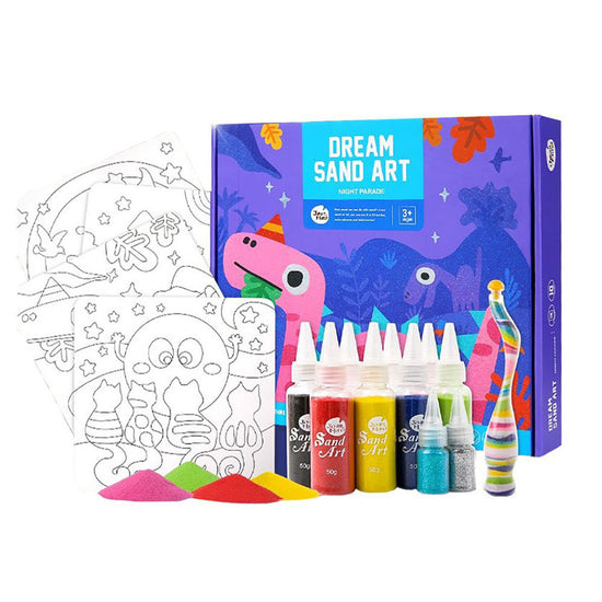 Jar Melﾃｳ - Sand Art Kit - Night Parade