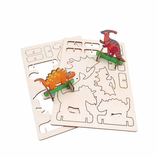 Anthony Peters - Wooden Press - Out Dinosaurs: 8 Pieces