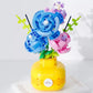 Cogo - Building Block Set - Flower Bouquet in Vase - 522 Pieces
