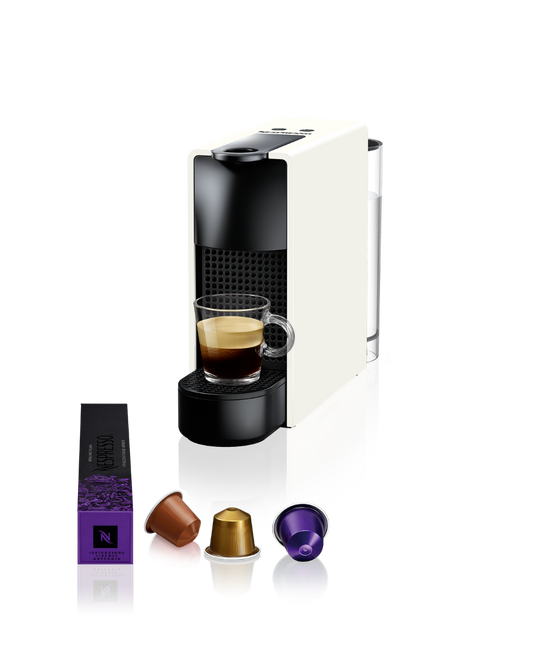 Nespresso Essenza Mini Coffee Machine White - C30-ZA-WH-NE2