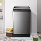 Hisense 14KG Stainless Steel Titanium Top Loader Washing Machine WTJA1402T
