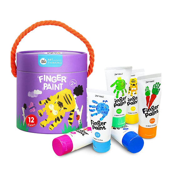 Jar Melﾃｳ - Finger Paint - 12 Colours
