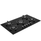 Defy 90cm Black Gas on Glass Hob - DHG905