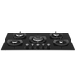 Defy 90cm Black Gas on Glass Hob - DHG905