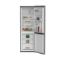 Defy 348L Satin Metallic Eco Combi Fridge with Water Dispenser DAC645