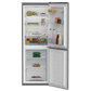 Defy 247L Satin Metallic C300 ECO Combi Fridge - DAC447
