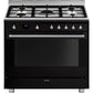 Smeg 90cm Cooker with Gas Hob SSA91MABL2