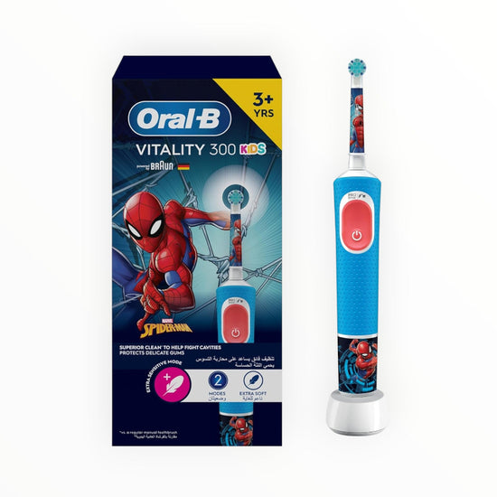Oral-B Marvel Spiderman Vitality 300 Kids Rechargeable Electric Toothbrush