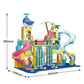 Cogo - Building Block Set - Water Park - 715 Pieces