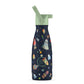 Cool Bottles - Kids Triple-Insulated Water Bottle - Space Rockets 260ml