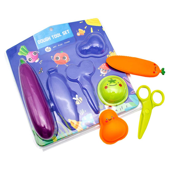 Jar Melﾃｳ - Modeling Dough Tool Set - 5pcs
