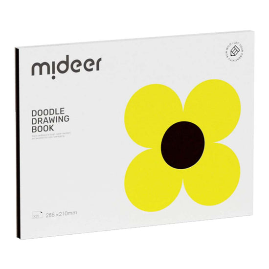 Mideer - Drawing Doodle Book Black Paper