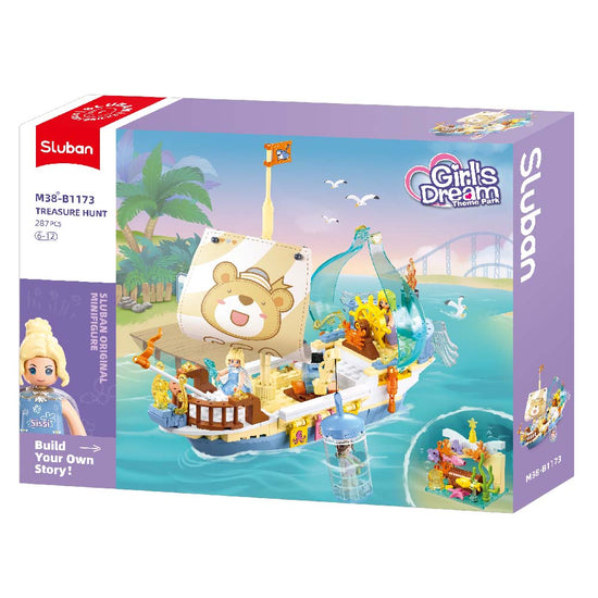 Sluban - Girls Dream - Jewel Boat - 287pcs