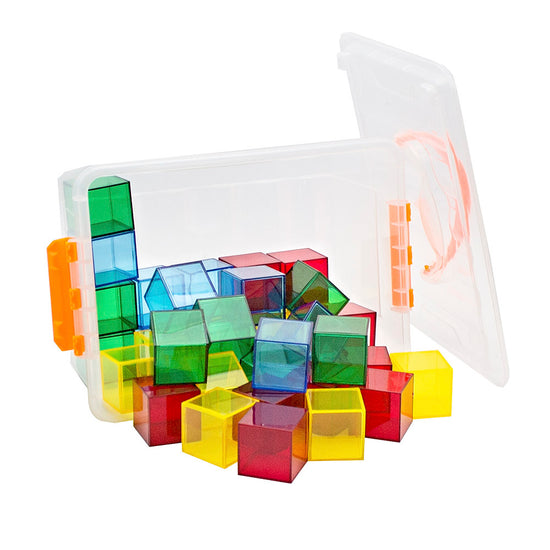 Create By Greenbean - Crystal Rainbow Cube Set 36pcs Container