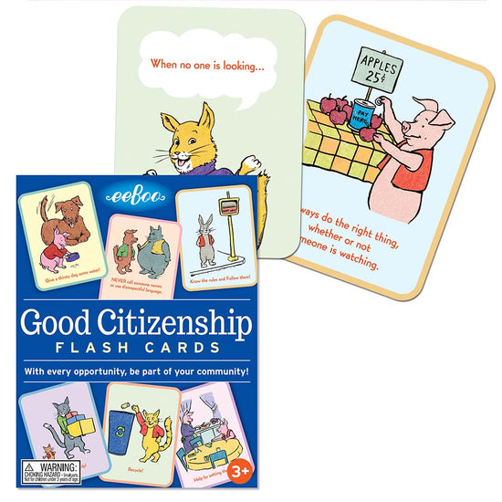 eeBoo - Good Citizenship Flash Cards