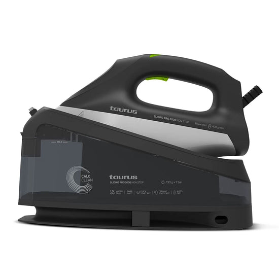 Taurus Sliding Pro 3000 Iron Steam Station Ceramic Black 1.5L 3000W