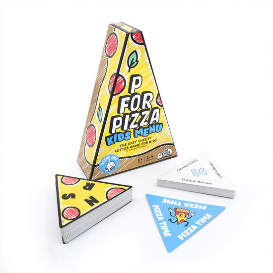 Big Potato Games - P for Pizza - Kids Card Game - 2-4 Players