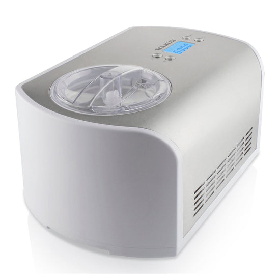 Taurus Ice Cream Maker Lcd Display Stainless Steel Brushed 1.2L 135W Casa Gelat