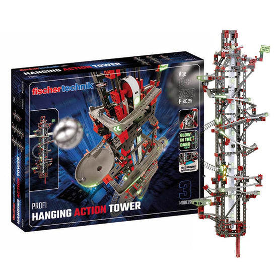 fischertechnik Home Education - Hanging Action Tower - Marble run