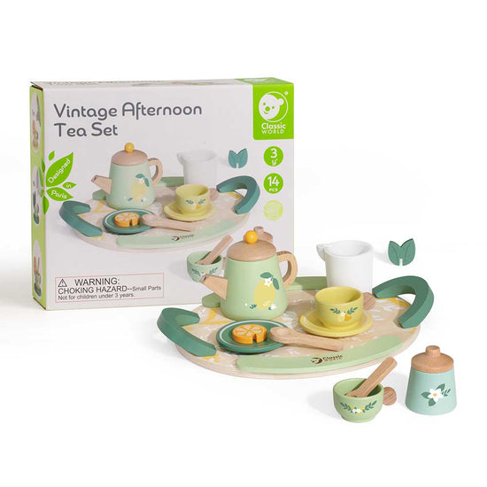 Classic World- Pretend & Play - Vintage Afternoon Tea Set