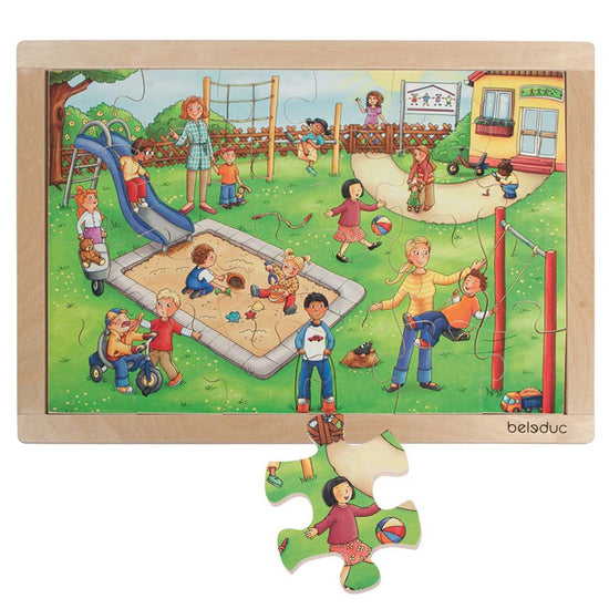 Beleduc - Frame Puzzle - Kindergarten - 24pcs