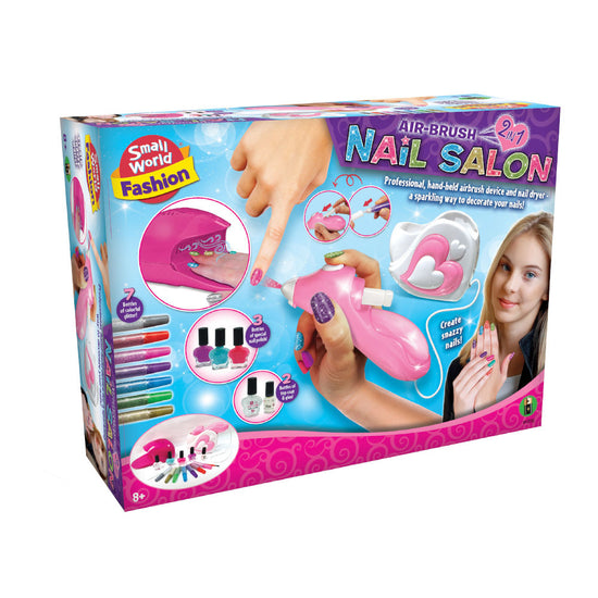 Small World Toys - Air-Brush Nail Salon Kit