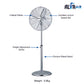 Alva 40cm Chrome Telescopic Pedestal Fan 1.2M Tall (Silver) ACS201