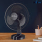 Alva 30cm Plastic Desk Fan (Black) ACS205B