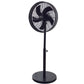 Alva 40cm Drum Telescopic Pedestal Fan (Matte Black) ACS207