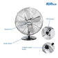 Alva 30cm Metal Desk Fan (Chrome) ACS211