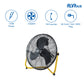 Alva 50cm Floor Fan - High Velocity Matt Black ACS603