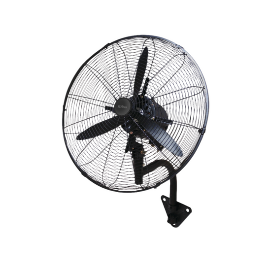 Alva 50cm Industrial Wall Fan - High Velocity (Matt Black) ACS604