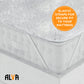 Pure Pleasure Sherpa Fleece Full Fitted Electric Blanket With Elastic