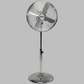 Alva 40cm Chrome Telescopic Pedestal Fan 1.2M Tall (Silver) ACS201