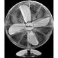 Alva 30cm Metal Desk Fan (Chrome) ACS211