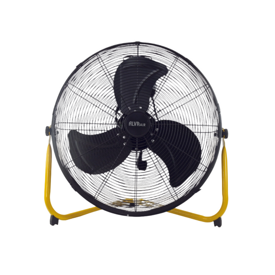 Alva 50cm Floor Fan - High Velocity Matt Black ACS603