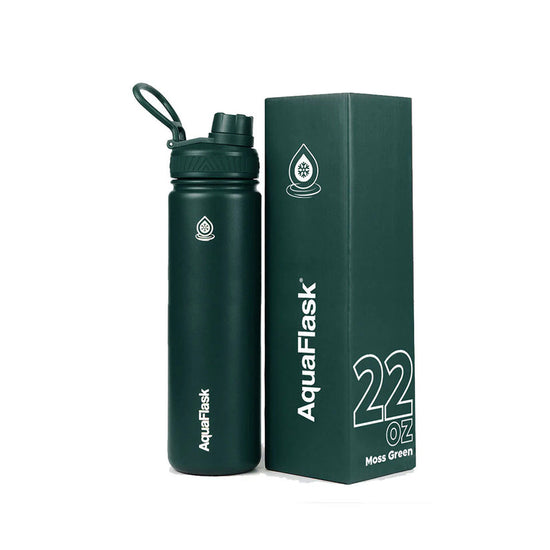 Aquaflask 650ml Flask Moss Green AF-R32