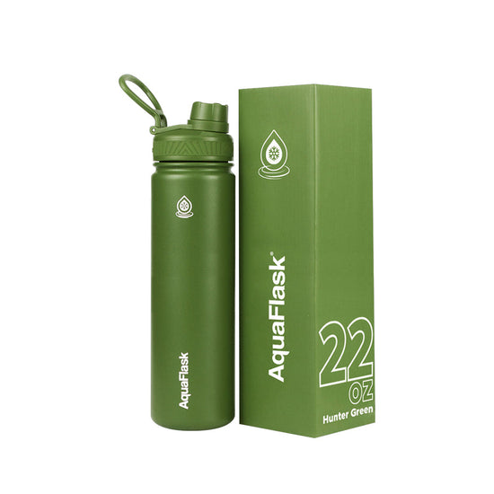 Aquaflask 650ml Flask Hunter Green AF-R19