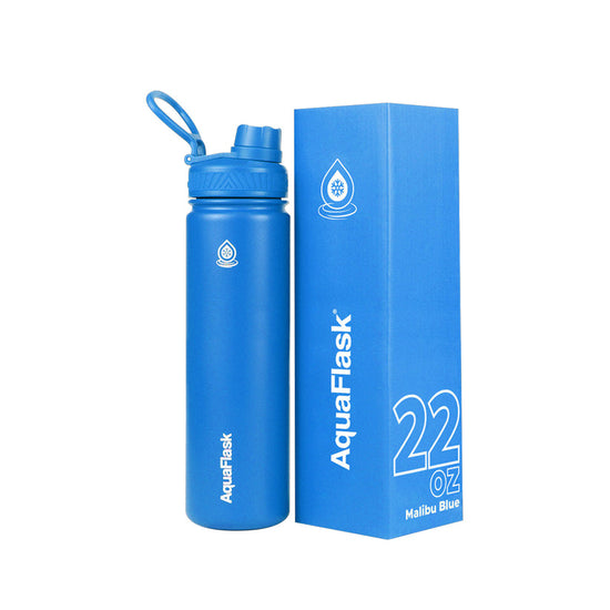 Aquaflask 650ml Flask Malibu Blue AF-R22