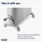 Delonghi Dragon 4 Oil Filled Radiator 10 Fin TRD41025